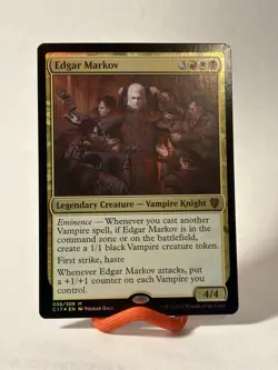 MTG FOIL Edgar Markov Commander 2017 Magic the Gathering - Image 1