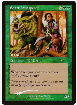 Beast Whisperer 26 P Foil 30A-P MTG NM - Image 1