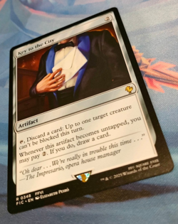 Key to the City - Final Fantasy Commander - Rare - NM (see pics) MTG - Image 3