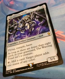 The Warring Triad - Final Fantasy Commander - Rare - NM (see pics) MTG - Image 3