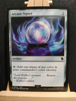 Arcane Signet 0332 - Final Fantasy Commander - Common - NM (see pics) MTG - Image 1