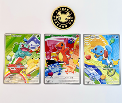 POKEMON First Partners Promos -+ BONUS- Bulbasaur 37, Charmander 38, Squirtle 39 - Image 1