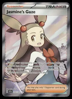 Pokemon Cards Jasmine's Gaze 233/191 Surging Sparks Ultra Rare NM *5 - Image 1