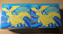 Pokemon Mega Evolutions Ascended Heroes ETB Elite Trainer Box Lot Of 2 - Image 1