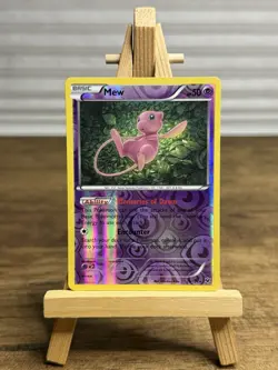 Pokemon TCG Mew Reverse Holo Rare XY Fates Collide 29/124 - Image 1