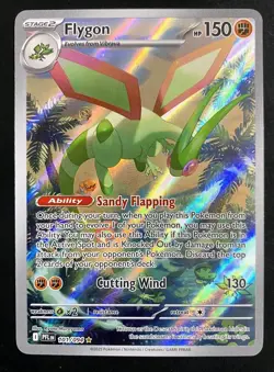 Flygon Illustration Rare 101/094 Phantasmal Flames Pokemon - Image 1