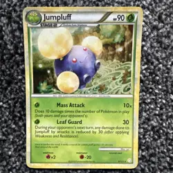 Pokemon TCG Jumpluff Holo Rare 6/123 LP - Image 1
