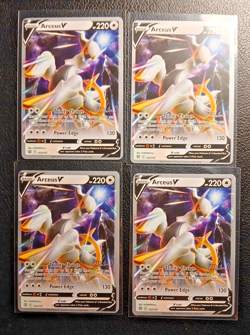 Arceus V 122/172 2022 Pokemon World Championships Brilliant Stars Variant (X4) - Image 2