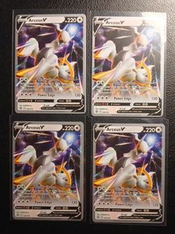 Arceus V 122/172 2022 Pokemon World Championships Brilliant Stars Variant (X4) - Image 3