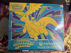 Pokemon Center Ascended Heroes ETB Elite Trainer Box, Sealed with Acrylic Case - Image 1