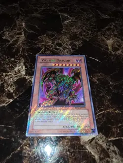 Yugioh Retro Pack 2 Victory Dragon RP02-EN098 Secret Foil Bleed NM/MINT! - Image 2