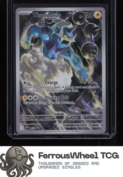Thundurus 209 - SV: Scarlet & Violet Promo Cards - Pokemon Center Exclusive (NM) - Image 1