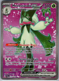 Meowscarada ex 231/193 SV02: Paldea Evolved - Pokemon Card - NM - Image 1