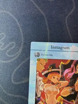 Goddess Story Instagram Series Premium Card Doujin One Piece Nami Luffy Zoro - Image 2