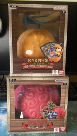 ONE PIECE CARD GAME: DEVIL FRUIT COLLECTION VOL 2 and 3 SEALED English Version - Image 1