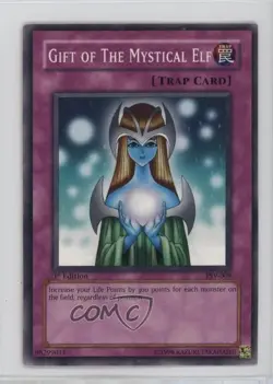 Gift of The Mystical Elf 1st Ed. YuGiOh Pharaoh's Servant #PSV-009 2002 - Image 1