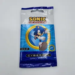 Sonic The Hedgehog Cybercel Series 2 Booster Pack 3 Cards Official Collectible - Image 1