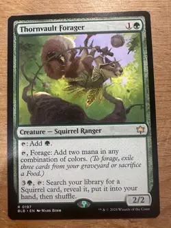 Thornvault Forager Bloomburrow Regular MTG - Image 1