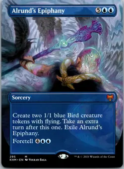 Alrund's Epiphany (Borderless) M Kaldheim 295 NM - Image 1
