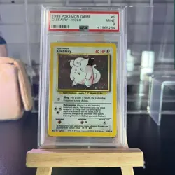 Clefairy Holo 5/102 Game Pokemon PSA 9 - Image 1