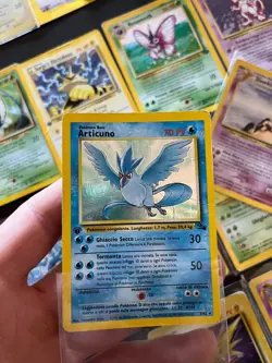Pokemon Fossil Jungle Articuno 2 Gengar Holo Lotto set base 1 edizione jolteon - Image 2
