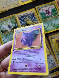 Pokemon Fossil Jungle Articuno 2 Gengar Holo Lotto set base 1 edizione jolteon - Image 4