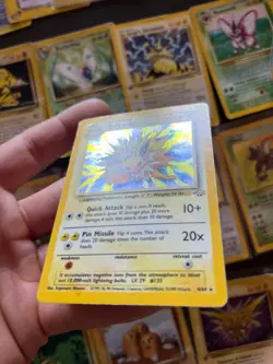 Pokemon Fossil Jungle Articuno 2 Gengar Holo Lotto set base 1 edizione jolteon - Image 5