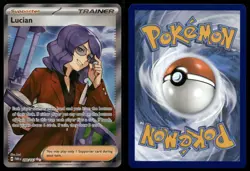 Lucian 208/167 Twilight Masquerade TWM Ultra Rare Pokemon NM - Image 3