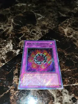 Yugioh Retro Pack 2 Ring of Destruction RP02-EN066 Secret Foil Bleed NM/MINT! - Image 2