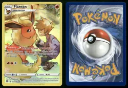 Flareon TG01/TG30 Brilliant Stars Trainer Gallery BRS Holo Pokemon NM - Image 3