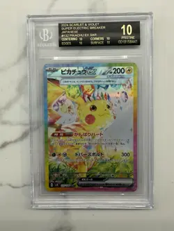 BGS 10 BLACK label pokemon Pikachu - Image 3