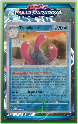 Triopikeau Reverse - EV4:Faille Paradoxe - 053/182 - Carte Pokemon FR Neuve - Image 1
