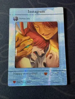 Goddess Story Instagram Series Premium Card Doujin One Piece Uta Crying - Image 1