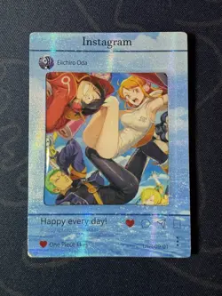 Goddess Story Instagram Series Premium Card Doujin One Piece Luffy Team - Image 1