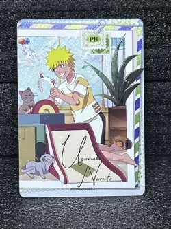 Naruto Uzumaki NRSA01-PU-006L4 Naruto Kayou Card Heavens Scroll NM English - Image 1