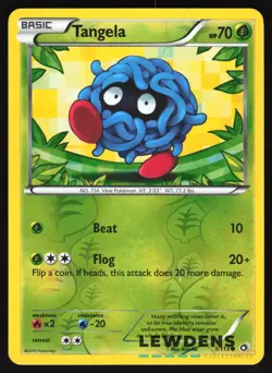 Tangela - 1/113 - Common Reverse Holo - Legendary Treasures - Pokemon Card - Image 1