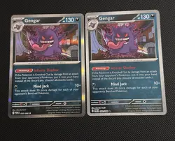 Pokemon Gengar 050/088 Perfect Order RareHolo & Reverse Holo NM 2card LOT - Image 1