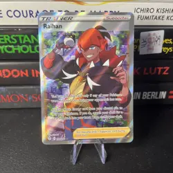 Pokemon Cards Raihan 202/203 Evolving Skies Ultra Rare NM - Image 1