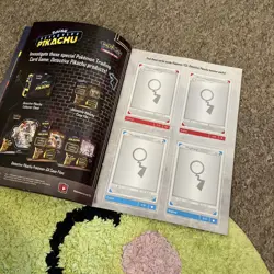 Pokemon Detective Pikachu Mini Collectors Album Book Promo No Tcg Cards - Image 4
