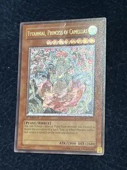 Tytannial Process Of Camellias Grey Misprint Yugioh Csoc Ultimate Rare 1st Ed - Image 3