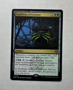 Cauldron of Essence - NM/M Pack Fresh - Secrets of Strixhaven MTG Magic English - Image 1