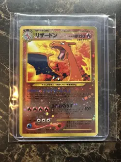 Charizard Neo Premium File Promo 2 Holo No.006 Old Back Japanese Pokemon TCG - Image 3