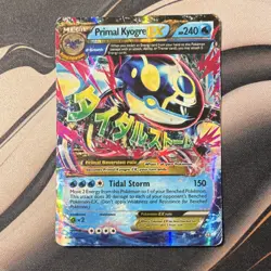 MEGA Primal Kyogre EX (55/160) - Primal Clash Holo Rare 2014 Pokemon TCG DAMAGED - Image 1