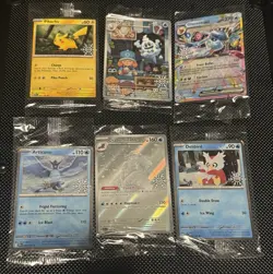 Pokemon TCG 2025 Holiday Calendar Stamped Promos (SET OF 6 SEALED) - Image 1