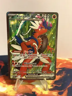 Pokemon TCG Koraidon EX 231/198 Scarlet & Violet Base Set Ultra Rare Full Art - Image 2