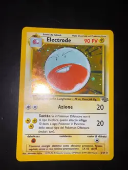 Pokemon Electrode 2/64 Jungle Rara Holo Unlimited Wizards ITA Excellent - Image 2