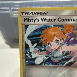 Pokemon - Misty's Water Command 63/68 Hidden Fates Reverse Holo (2019) - Image 2