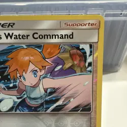 Pokemon - Misty's Water Command 63/68 Hidden Fates Reverse Holo (2019) - Image 3