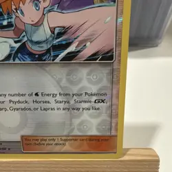 Pokemon - Misty's Water Command 63/68 Hidden Fates Reverse Holo (2019) - Image 4