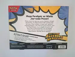Pokemon TCG: Ascended Heroes Mega Feraligatr EX Box [Sealed] - Image 2